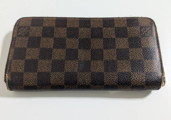 画像1: LOUIS VUITTON ジッピー　長財布ダミエ627 (1)