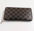 画像1: LOUIS VUITTON ジッピー　長財布ダミエ639 (1)