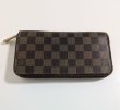 画像2: LOUIS VUITTON ジッピー　長財布ダミエ639 (2)