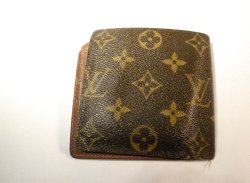 画像2: LOUIS VUITTON モノグラム 二つ折り財布　053