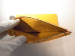 画像5: ストラップ付き長財布　イエロー　135