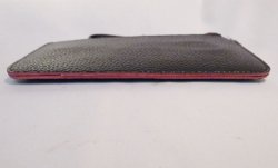 画像3: ストラップ付き長財布　ブラック　170※