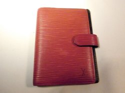 画像1: LOUIS VUITTON エピ 手帳カバー　057