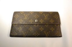 画像1: LOUIS VUITTON モノグラム 長財布　022