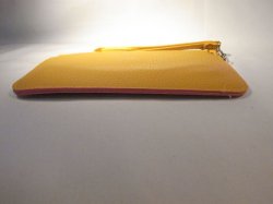 画像3: ストラップ付き長財布　イエロー　135
