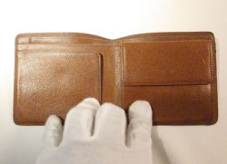 画像3: LOUIS VUITTON モノグラム 二つ折り財布　041