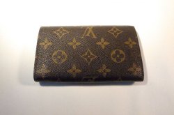 画像2: LOUIS VUITTON モノグラム 二つ折り財布　017