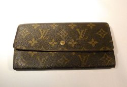 画像1: LOUIS VUITTON モノグラム 長財布　035