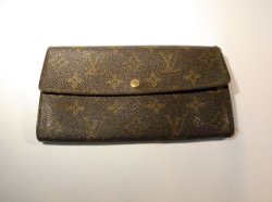 画像1: LOUIS VUITTON モノグラム 長財布　018