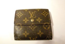 画像1: LOUIS VUITTON モノグラム 二つ折り財布　032