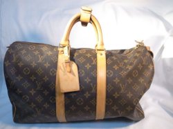画像1: LOUIS VUITTON 　モノグラム ボストンバック 308