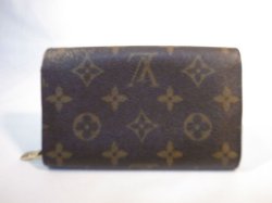 画像2: LOUIS VUITTON 　モノグラム 二つ折り財布 343