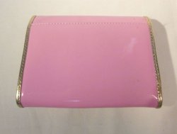 画像2: 二つ折り財布　ピンク　238