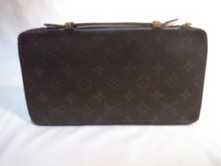 画像1: LOUIS VUITTON 　モノグラム ラウンドファスナー長財布 326