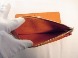 画像4: ストラップ付き長財布　オレンジ　224