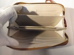 画像3: ストラップ付きラウンドファスナー長財布　パッチワーク　A　206