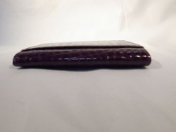 画像3: 二つ折り財布　ボルドー　237※