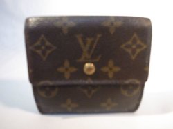 画像1: LOUIS VUITTON 　モノグラム 三つ折り財布 337