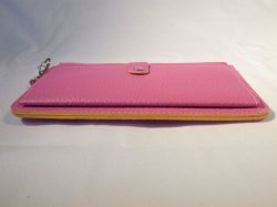 画像3: ストラップ付き長財布　ピンク　383