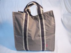 画像2: トートバック　バイカラー　ベージュ　 451