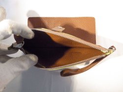 画像4: ストラップ付き長財布　キャメル　380