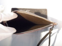 画像5: ストラップ付き長財布　ダークブラウン　415※