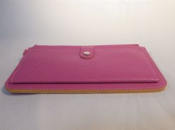 画像3: ストラップ付き長財布　ピンク　530