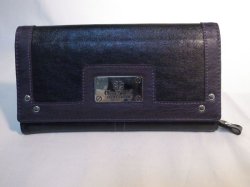画像1: 長財布　ブラック　507