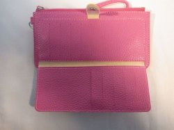 画像4: ストラップ付き長財布　ピンク　530