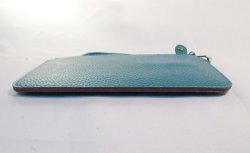画像3: ストラップ付き長財布　ターコイズブルー　228