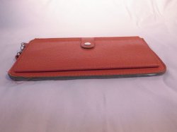 画像3: ストラップ付き長財布　オレンジ　566