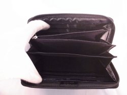 画像4: ラウンドファスナー長財布　パイソン柄　574