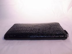 画像3: ラウンドファスナー長財布　パイソン柄　574