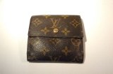 画像: LOUIS VUITTON モノグラム 二つ折り財布　010