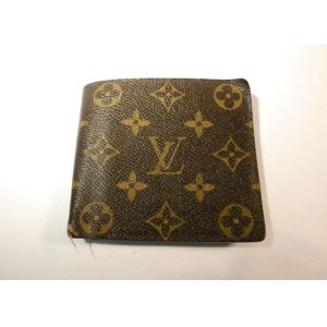 画像: LOUIS VUITTON モノグラム 二つ折り財布　053