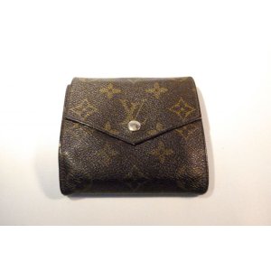 画像: LOUIS VUITTON モノグラム 二つ折り財布　011