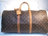 画像: LOUIS VUITTON モノグラム ボストンバック　086