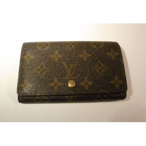 画像: LOUIS VUITTON モノグラム 二つ折り財布　037