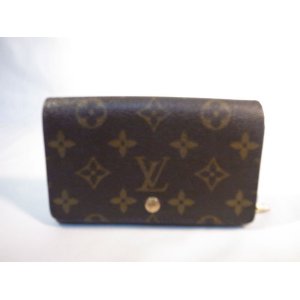 画像: LOUIS VUITTON 　モノグラム 二つ折り財布 343