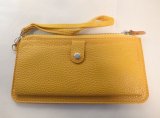 画像: ストラップ付き長財布　イエロー　222